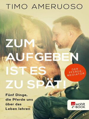 cover image of Zum Aufgeben ist es zu spät!